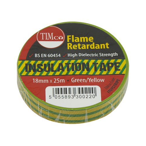 PVC Insulation Tape - Stripe - Pack 10