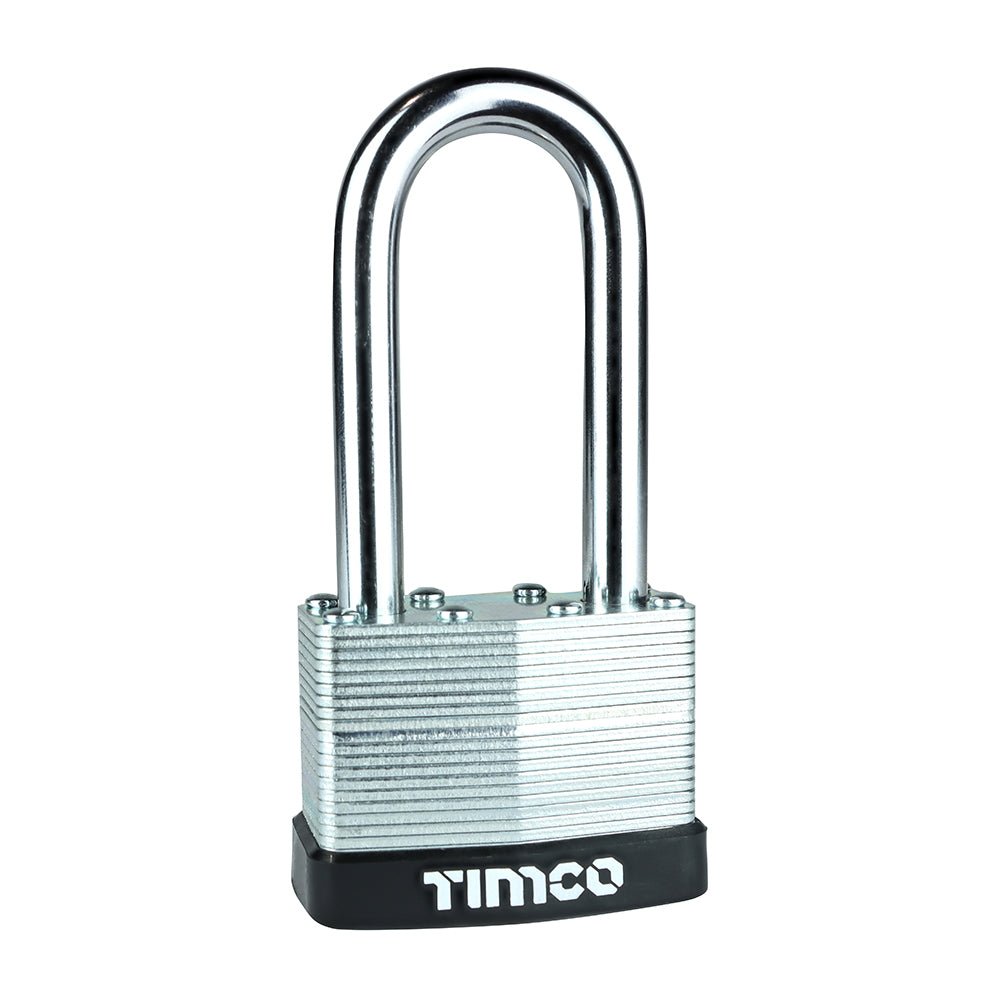 Long Shackle Laminated Padlock - 50mm
