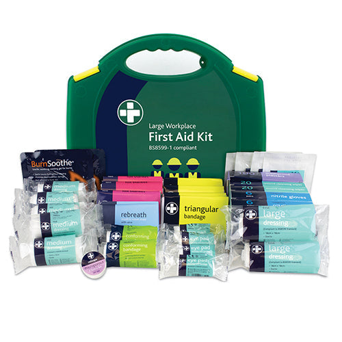 Workplace First Aid Kit - British Standard Compliant-Large