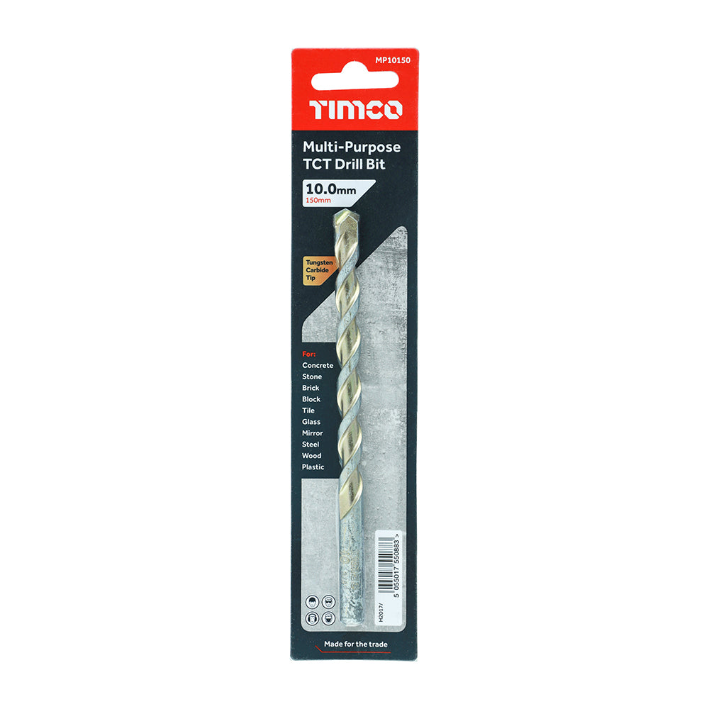 TCT Multi-Purpose Drill Bit - 10.0 x 150