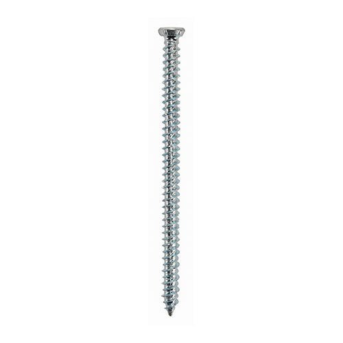 Multi-Fix Concrete Screws - TX - Flat Countersunk - Zinc - Box 100