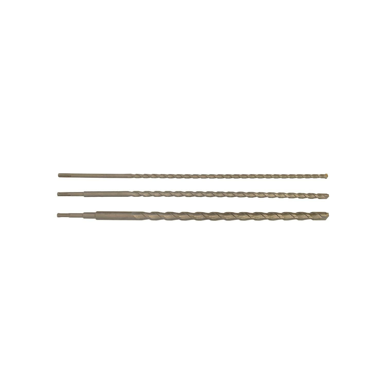 CK AV08015 3 Piece 600mm SDS Drill Bit Set