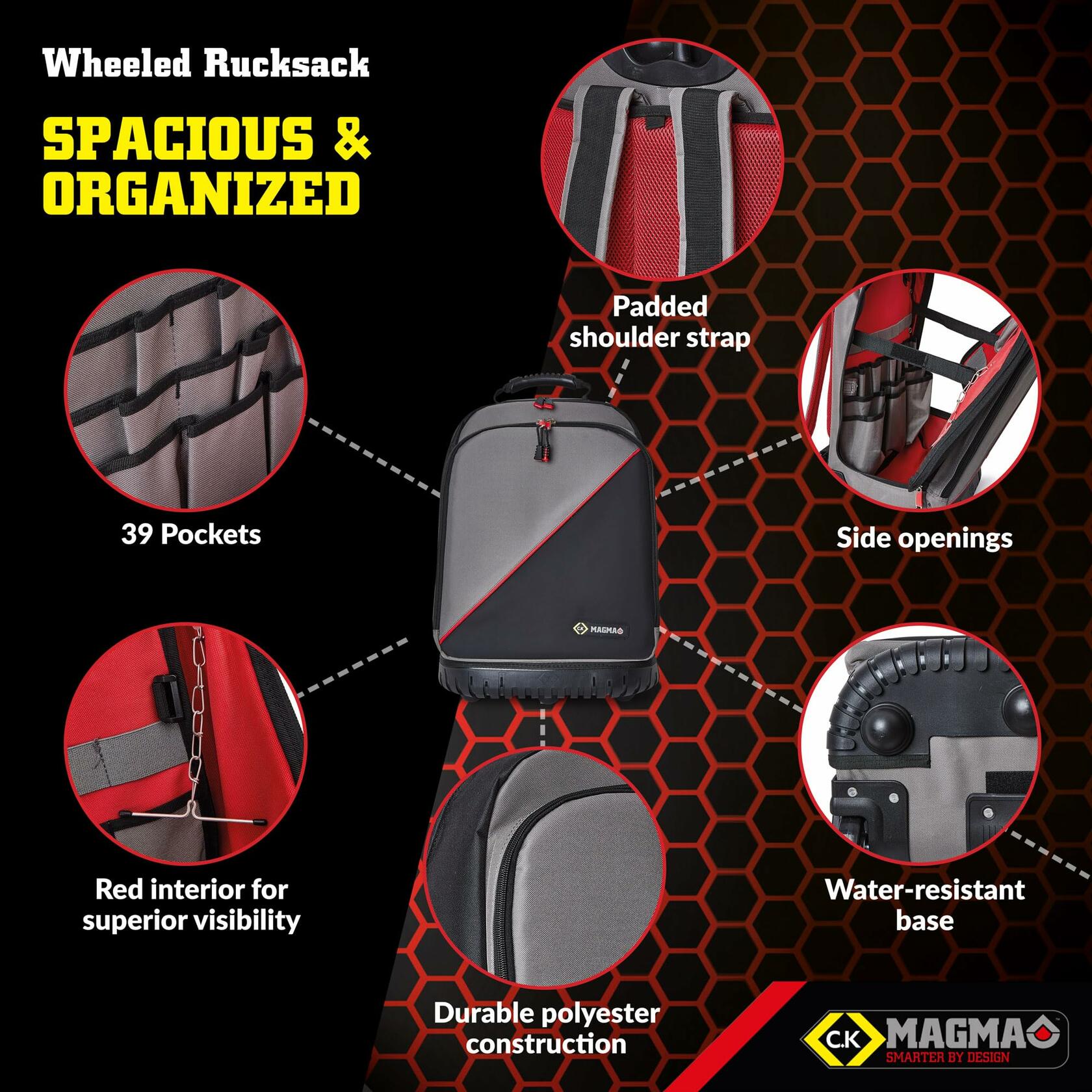 CK MA2654 Wheeled Rucksack Plus