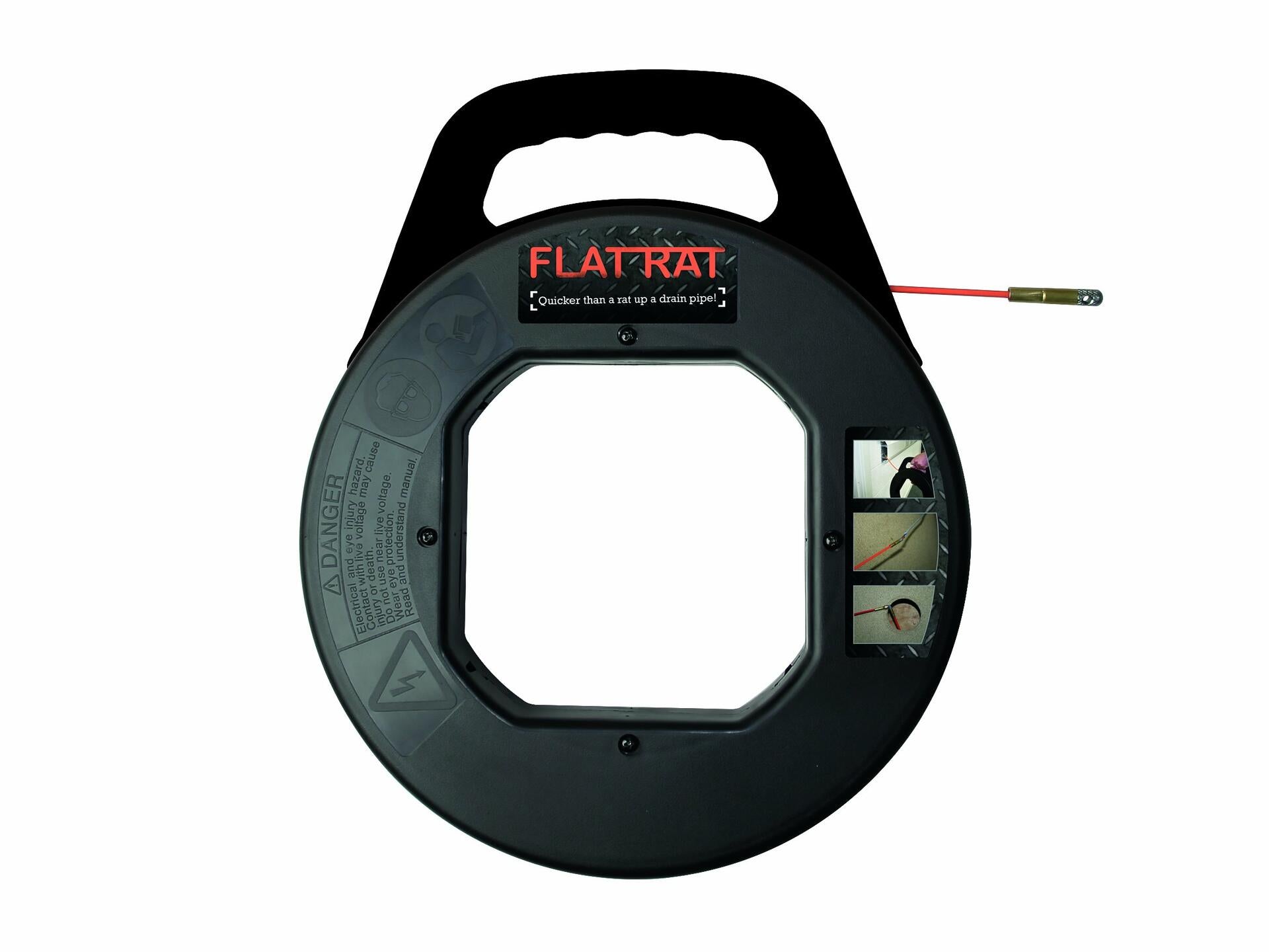 Super Rod FRAT10 Flat Rat Draw Tape 10m