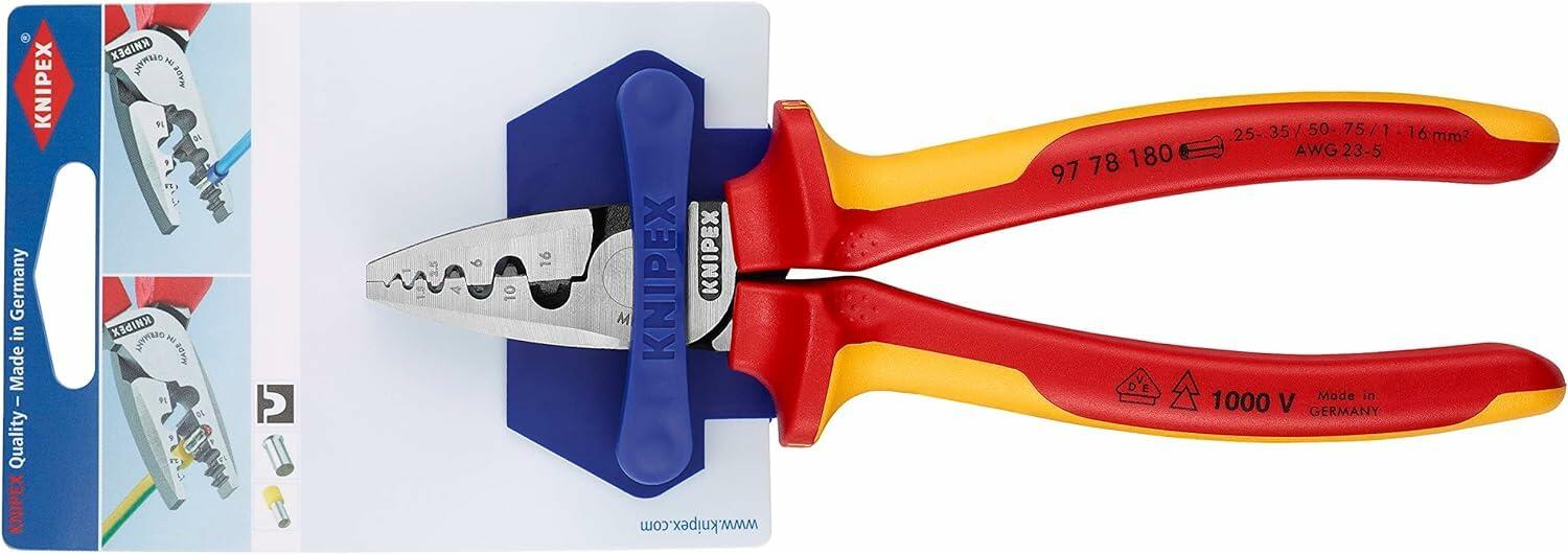Knipex 9778180SB Crimping Pliers 180MM