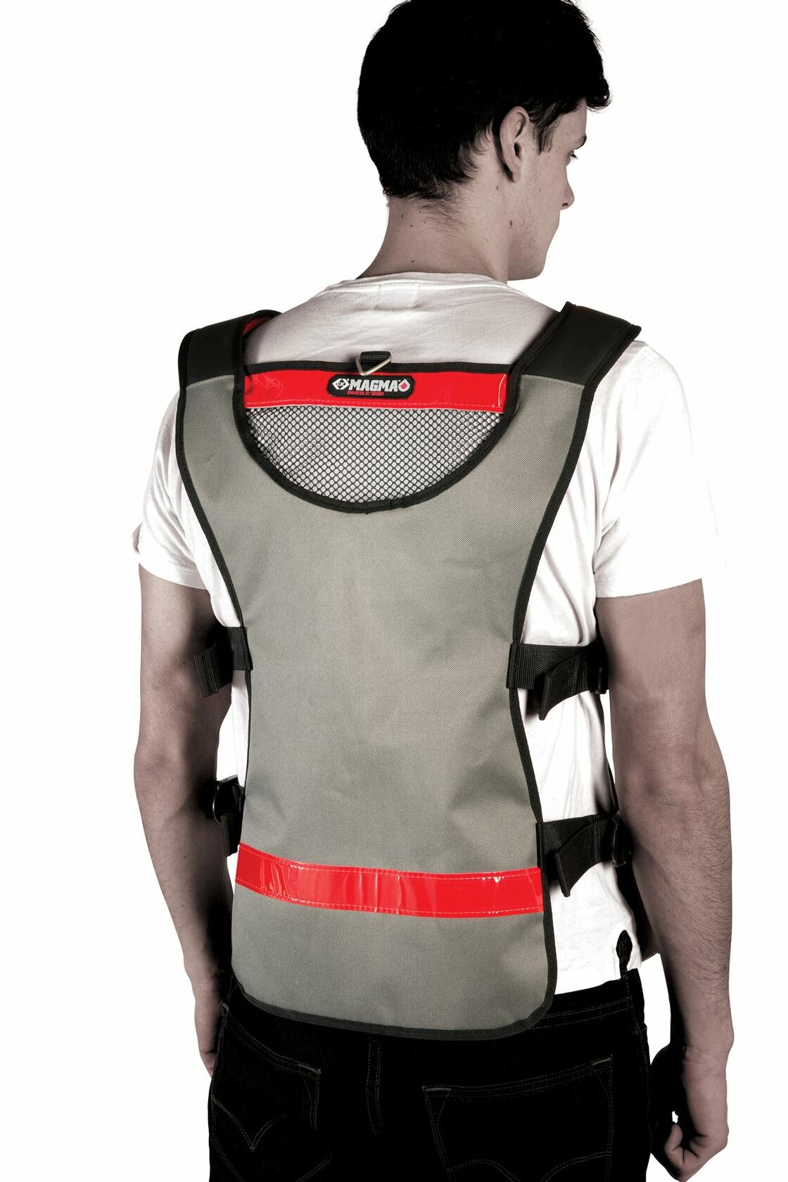 CK MA2729 Magma 14 Pockets Technicians Vest Visibility Strip