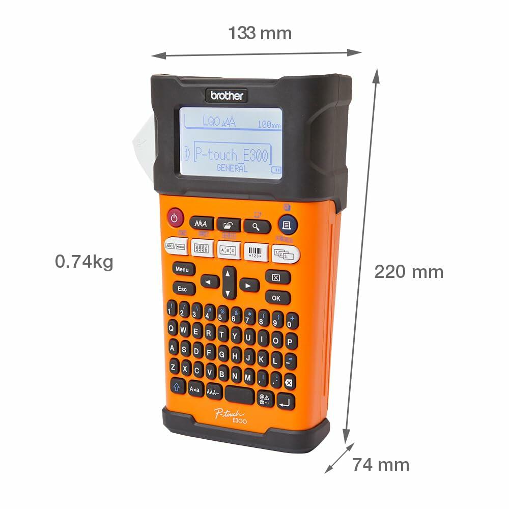 Brother PTE300VPZU1 Handheld Lbl Printer