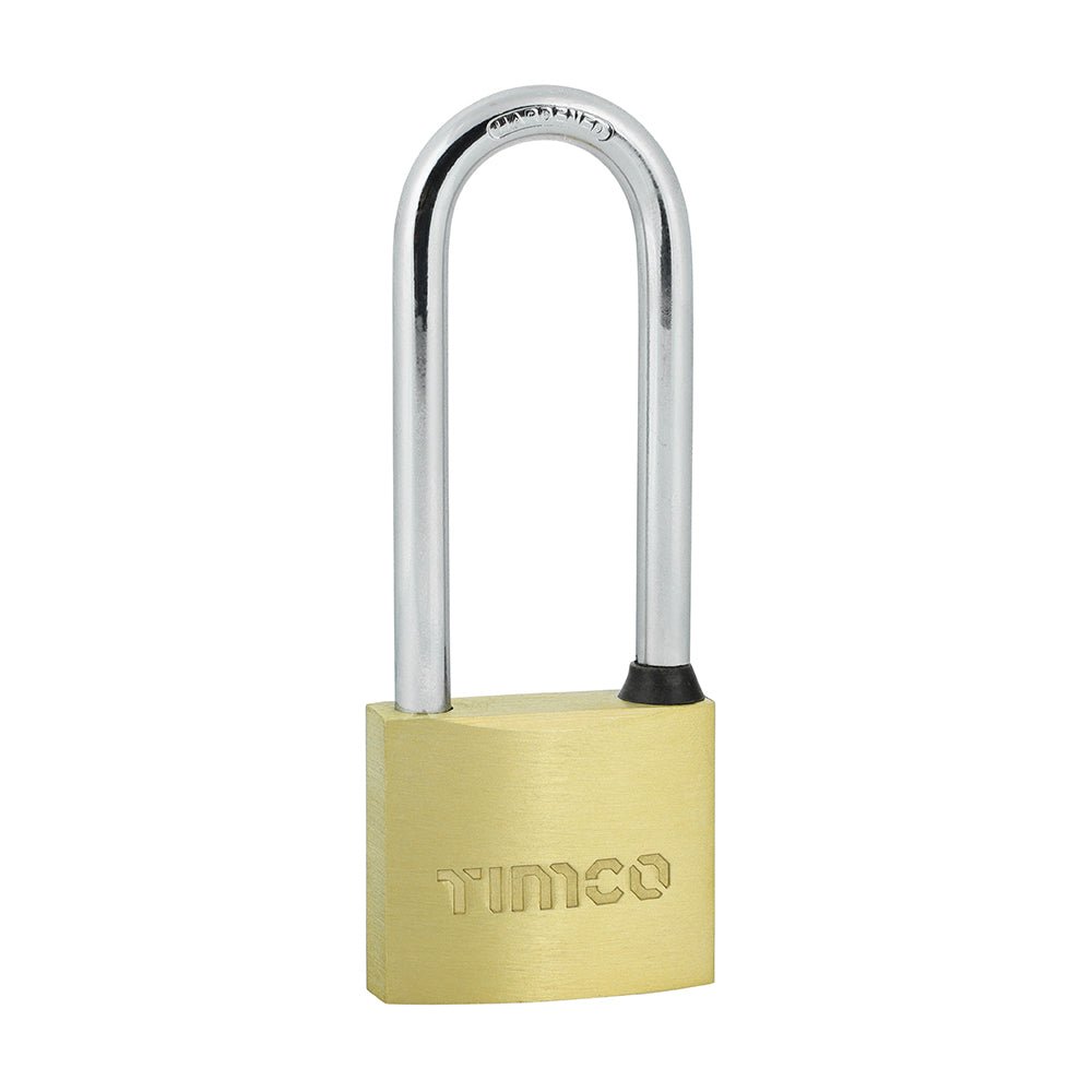 Long Shackle Brass Padlock - 40mm