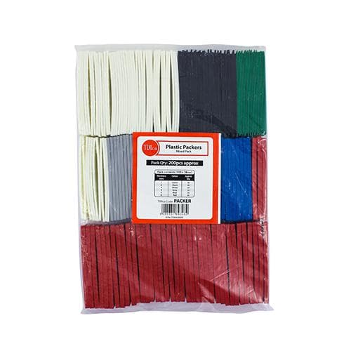 Assorted Flat Packers 28mm - Bag 200