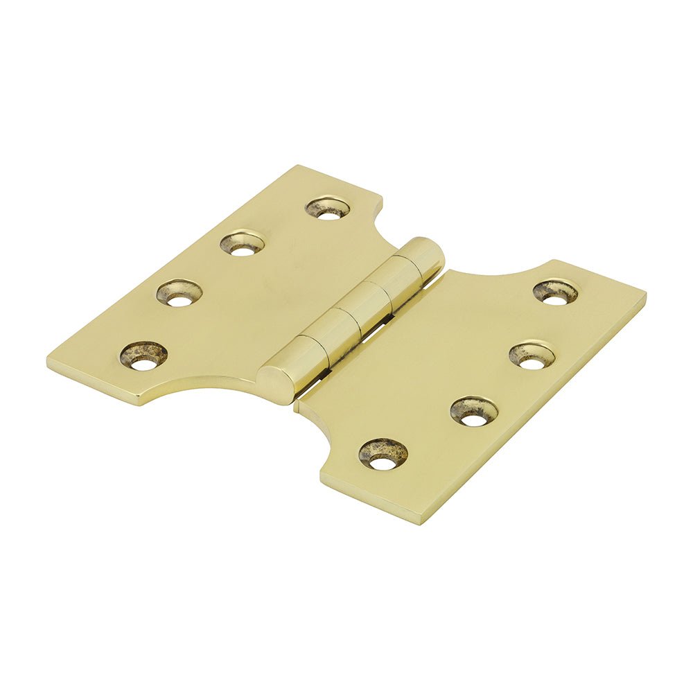 Parliament Hinges - Solid Brass - Polished Brass (Pack 2)