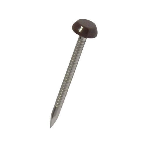 Samac OBN65BR 65mm Plastic Headed Nails (Brown)