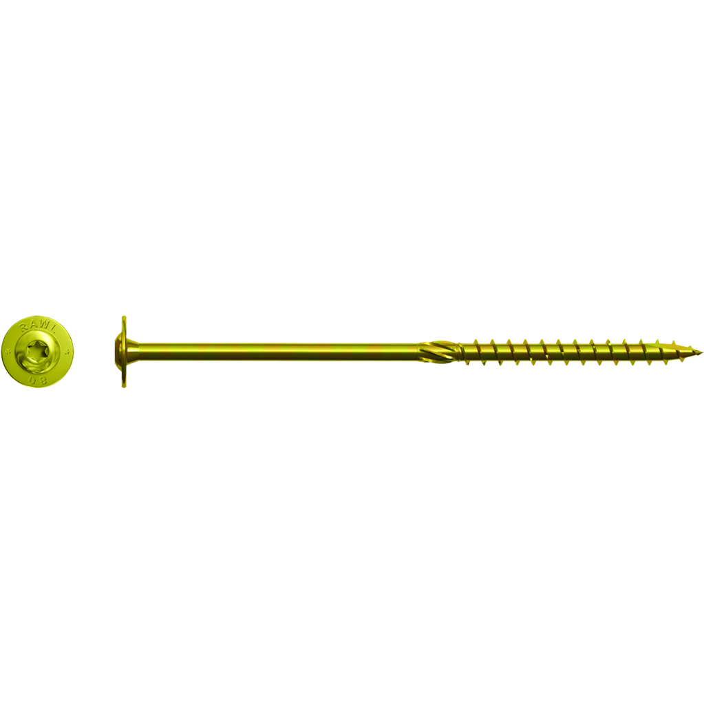 Rawlplug 5.5 X 100 Countersunk Wing Tip Self-Drilling Screws + Tx25 Bit (Box of 100)