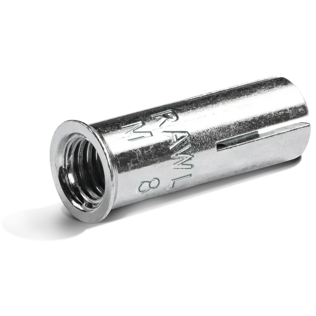 Rawlplug R-Dcl Lipped Drop-In Anchor M6X25 Mm (Box of 100)