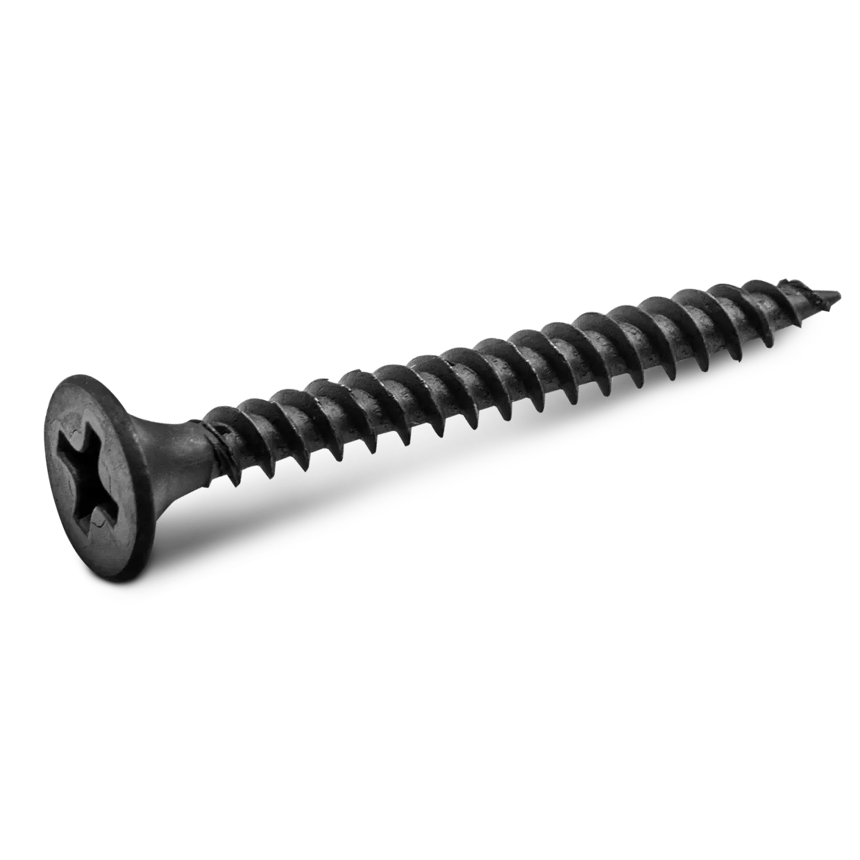 Rawlplug 'R-Fs' Black Phosphated Drywall Screws 4.2 X 75Mm, Fine Thread / Bugle Head (Box of 250)