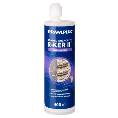 Rawlplug R-Ker-Ii Hybrid Vinylester Resin (400Ml) (Box of 10)