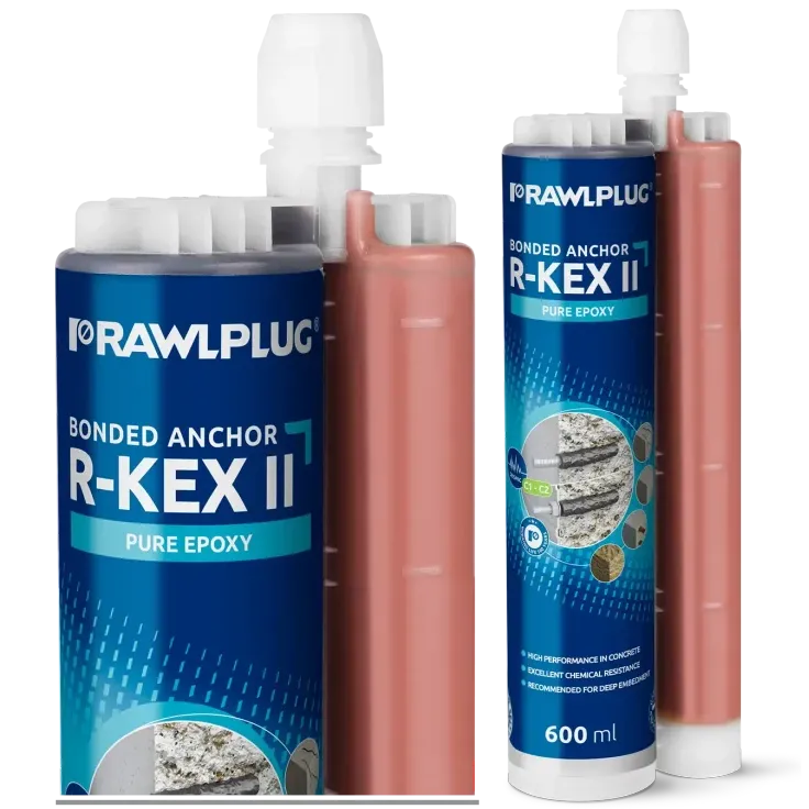 Rawlplug R-Kex-Ii Pure Epoxy Resin 3:1 600Ml