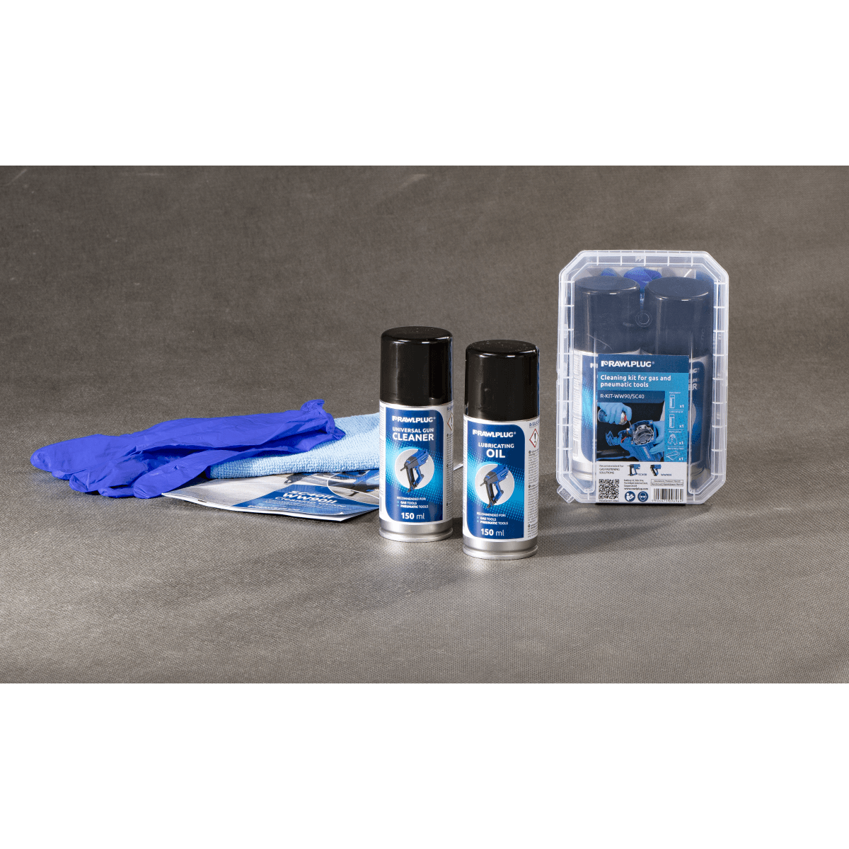 Rawlplug R-KIT-WW90/SC40 Cleaning kit for Gas Powered Tools