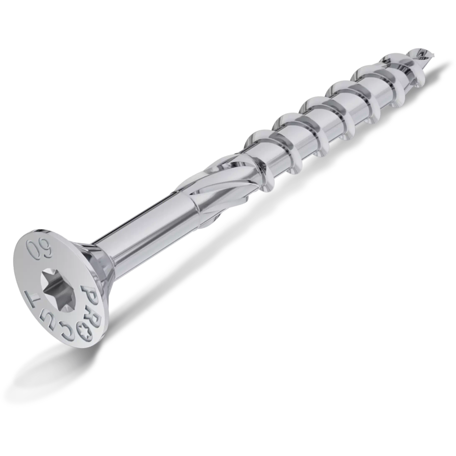 Rawlplug 'R-Ptx' Construction Screw With Countersunk Head And Partial Thread 4,5 X 70Mm (Box of 100) / Torx-Drive