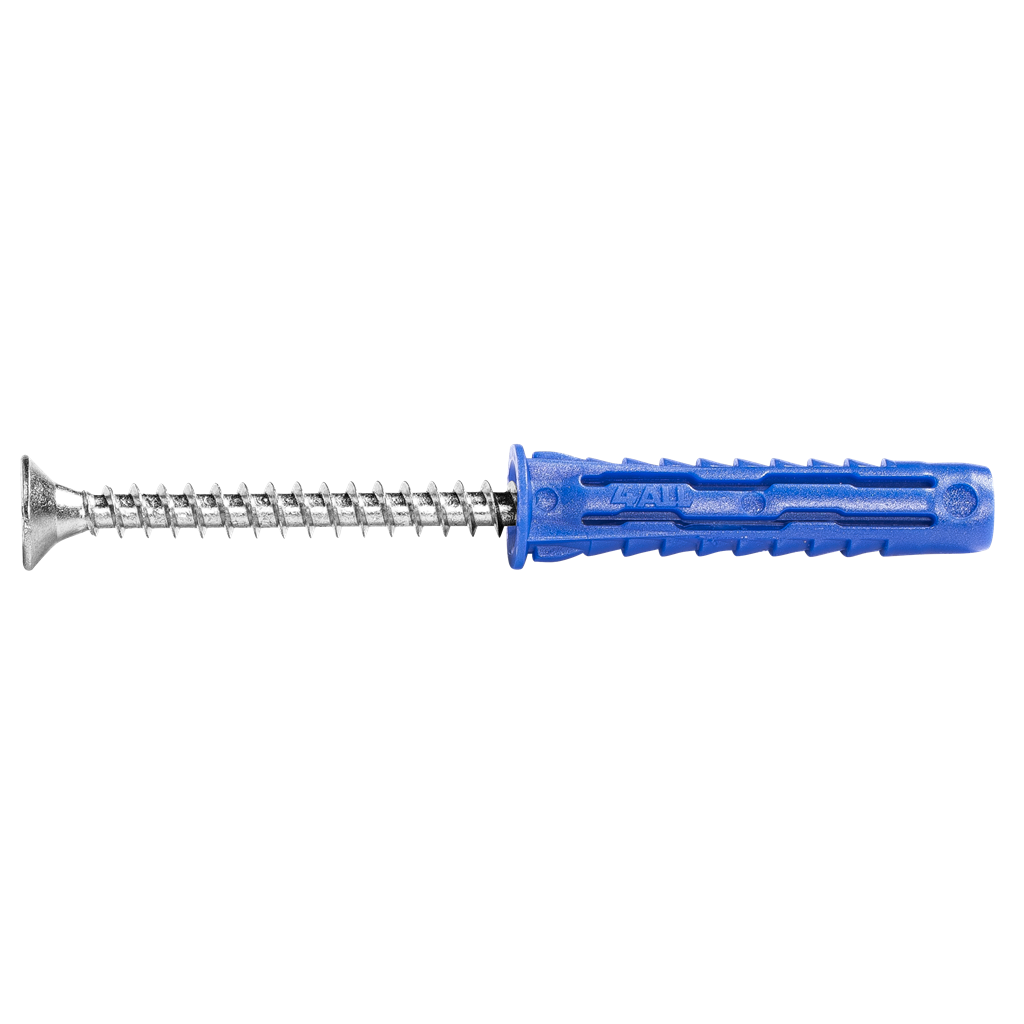 Rawlplug '4All' High Performance Nylon Wallplug 8Mm X 40Mm With Screws