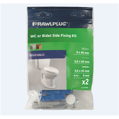 Rawlplug R-S1-KPUPBS WC Pan Fixing Kit