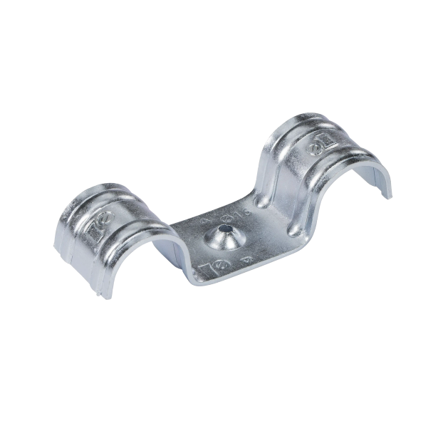 Rawlplug Steel Cable Clamp, Galvanized, Double, Diameter 6 Mm (Box of 100)