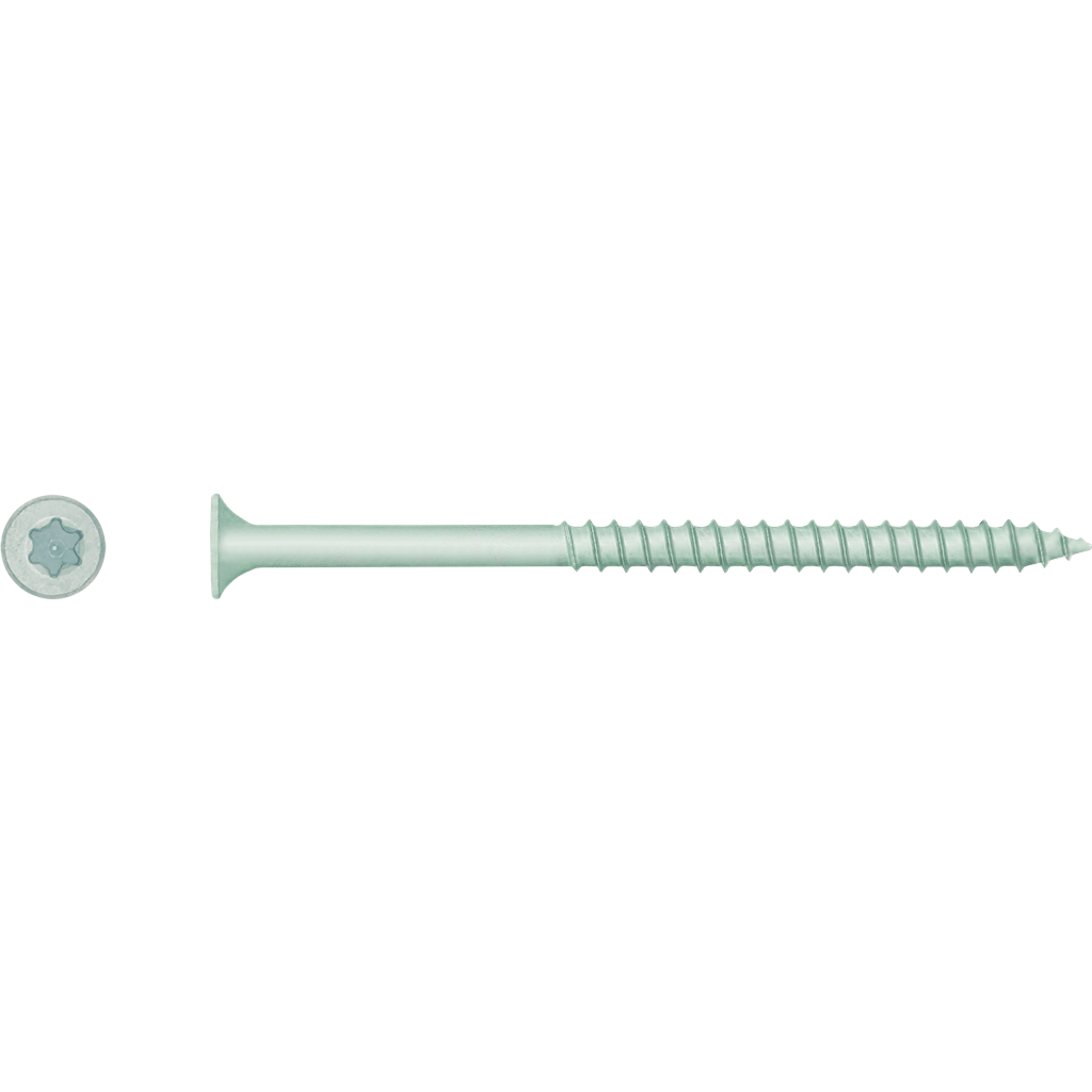 Rawlplug R-Wo-T Screws For Steel (Max 0,9Mm) T25 4,8X60Mm, Zinc Flake Coating (Box of 250)