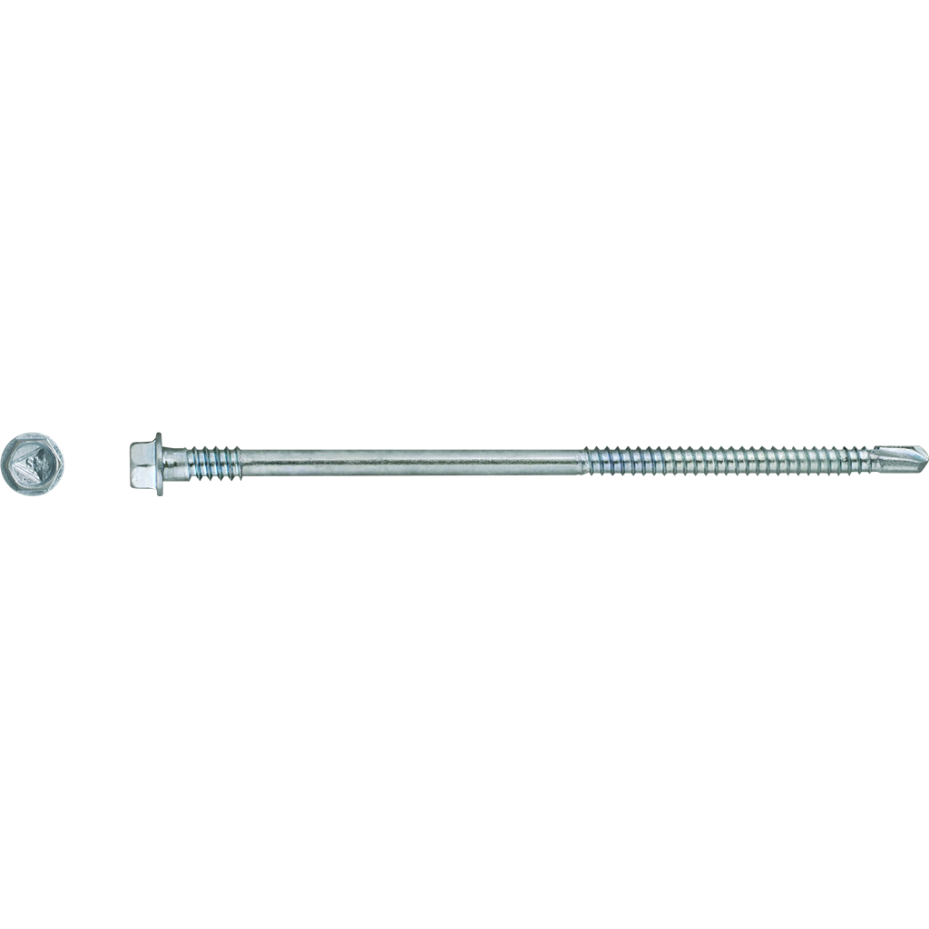 Rawlplug OCS Hex Self-Drilling Screws into Metal Sections - A2 Stainless Steel