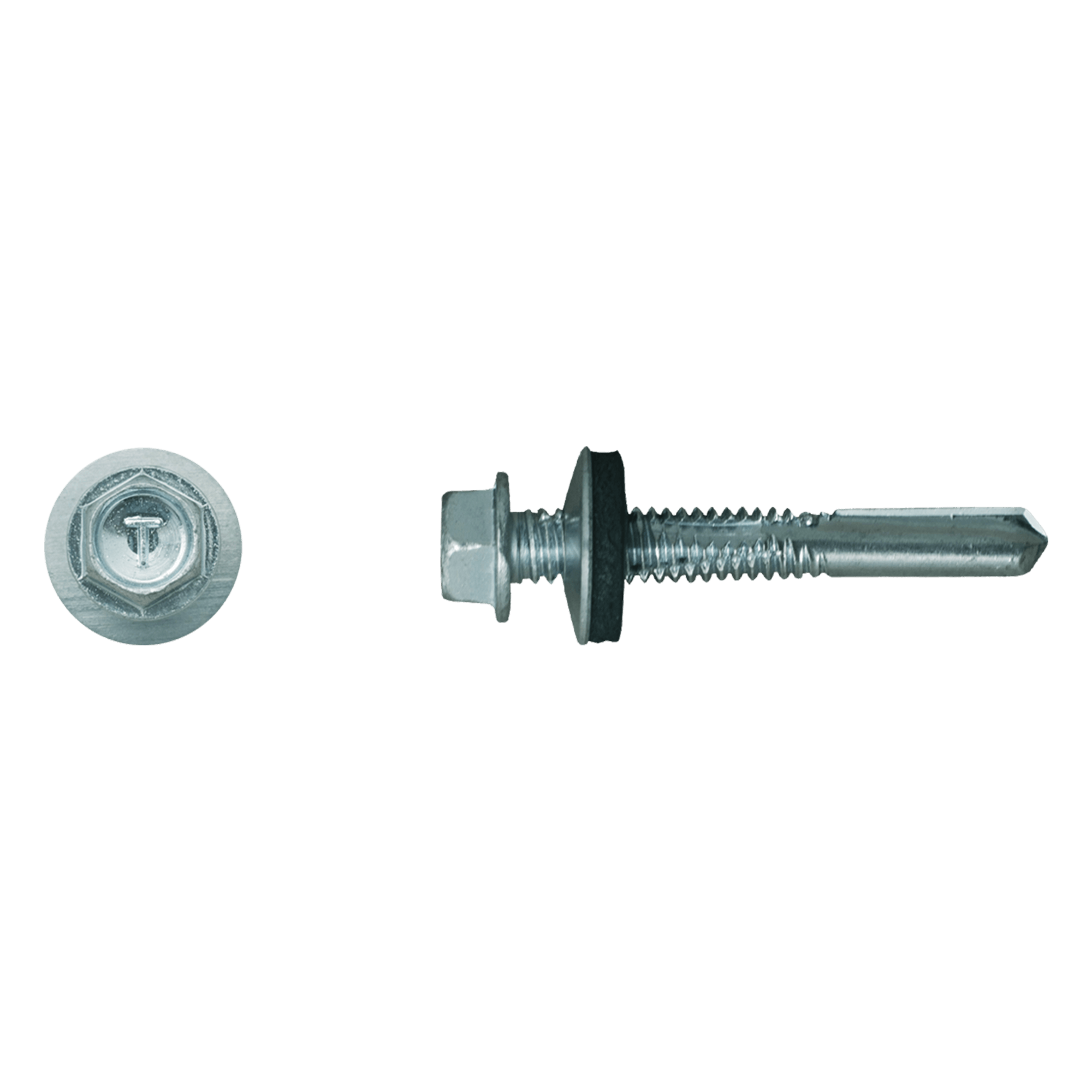 Rawlplug ON Hex Self Drilling Screws For Metal Sheets - EPDM Washer - HG