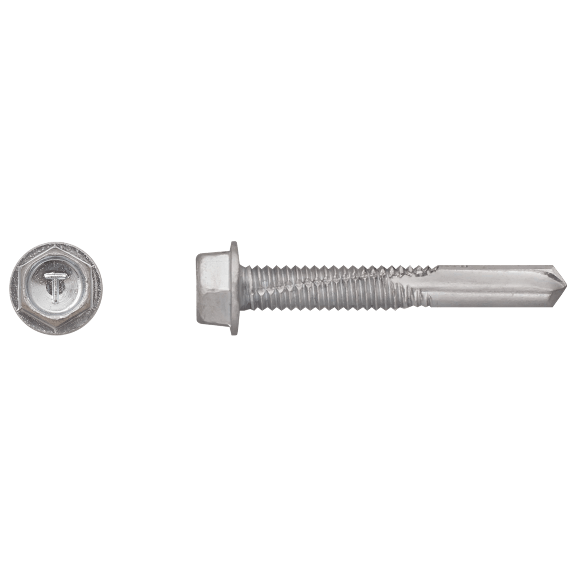 Rawlplug ON Hex Self Drilling Screws For Metal Sheets - No Washer - HG