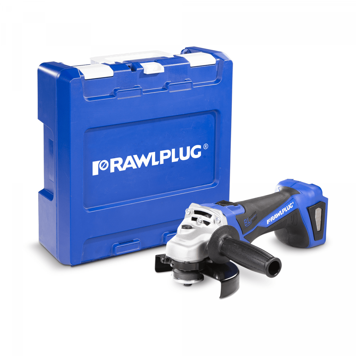 Rawlplug R-PAG18-S Cordless RawlGrinder 18V 125mm Bare Tool & Transport Case