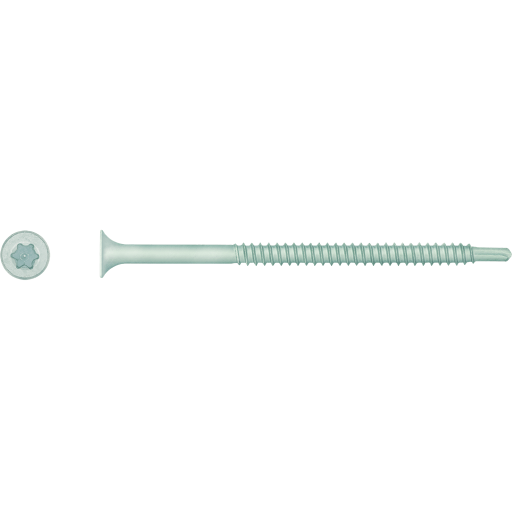 Rawlplug R-WX-T Self-Drilling Screw For Trapezoidal Steel Sheet - Zinc Flake - Sharp Point