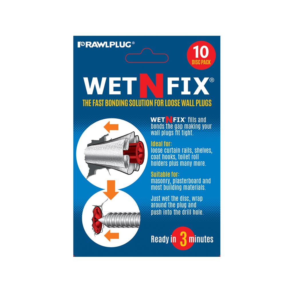Rawlplug Wet-N-Fix Repair Solution for Loose Wall Plugs