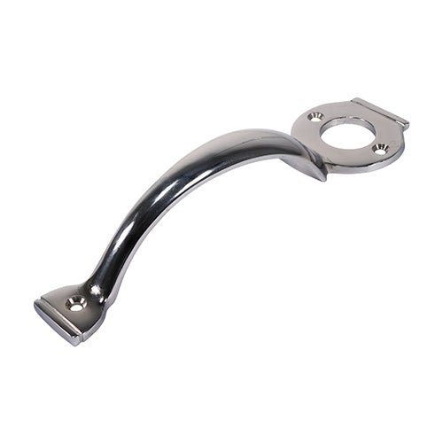 Escutcheon Handle - Chrome - To Suit Throw Locks