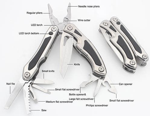 Roughneck 13 Function Multi-Tool with LED Light