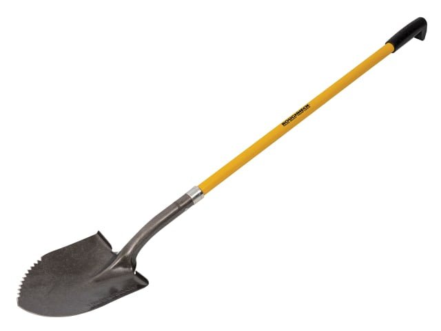 Roughneck Long-Handled Sharp-Edge Shovel