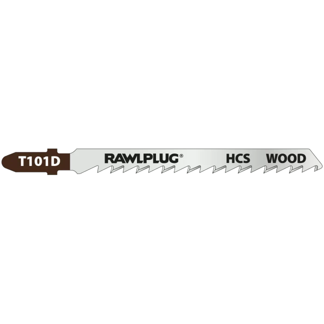 Rawlplug Jigsaw Wood Coarse (Pack Of 5)