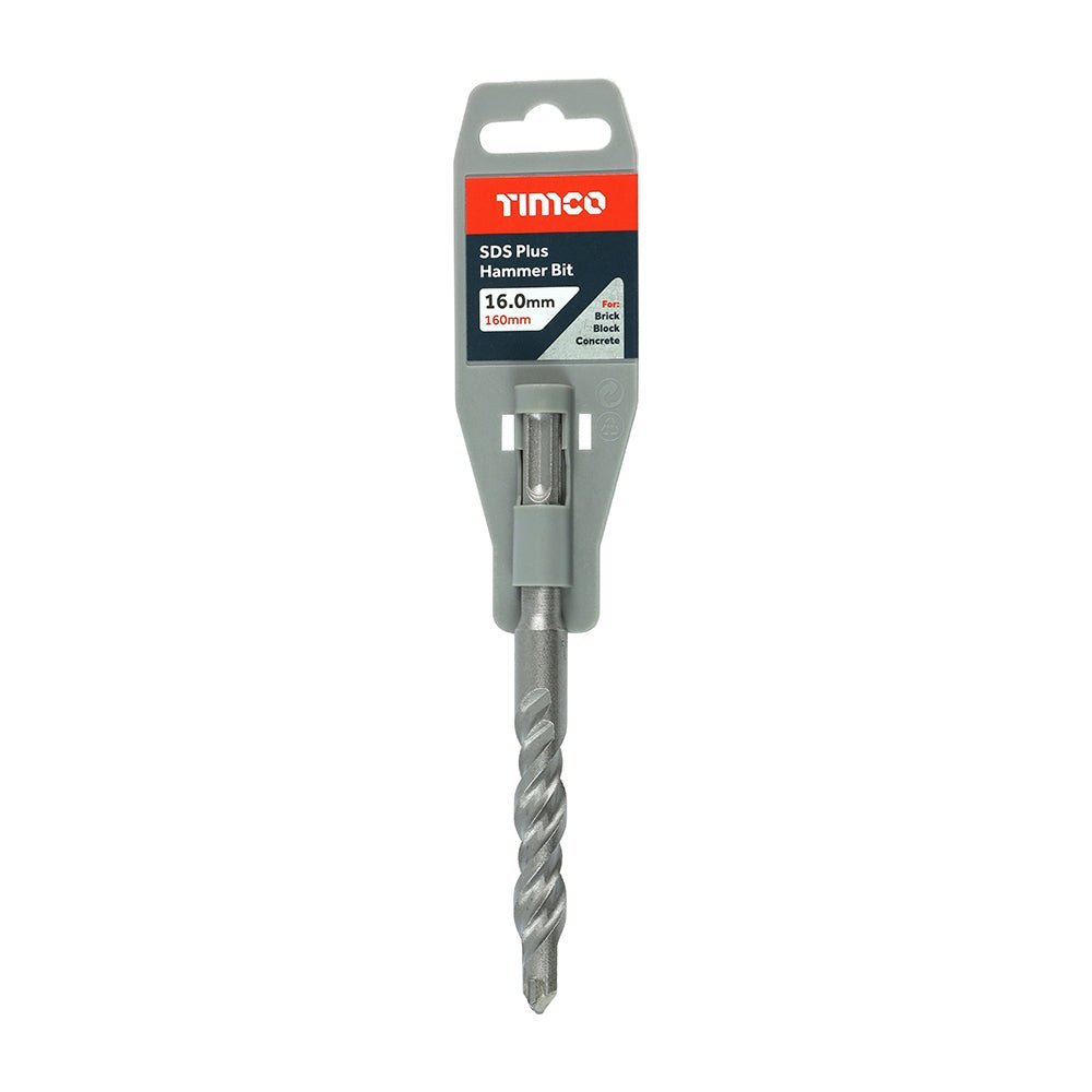 SDS Plus Hammer Bit - 16.0 x 160