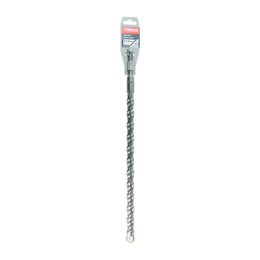 SDS Plus Hammer Bit - 22.0 x 450
