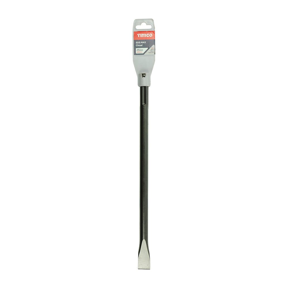 SDS Max Steels - Chisel - 25 x 400