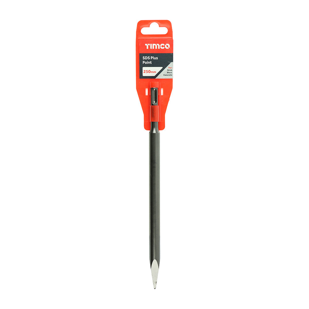 SDS Plus Steels - Point - 250mm