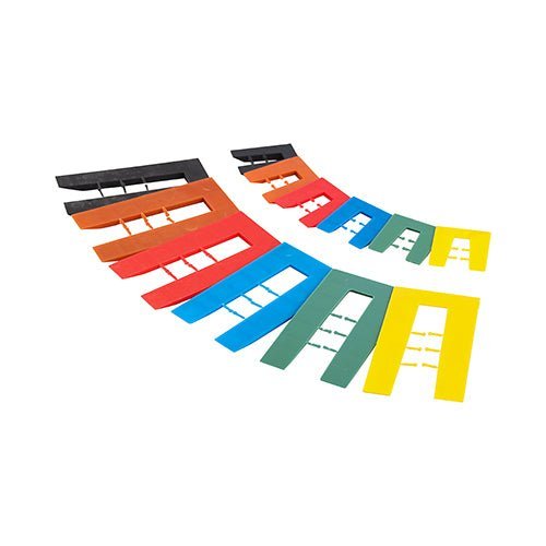Assorted Horseshoe Shims - 1.0 - 6.0mm - Bag 200