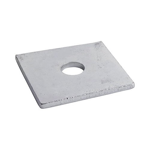 Square Plate Washers - Hot Dipped Galvanised