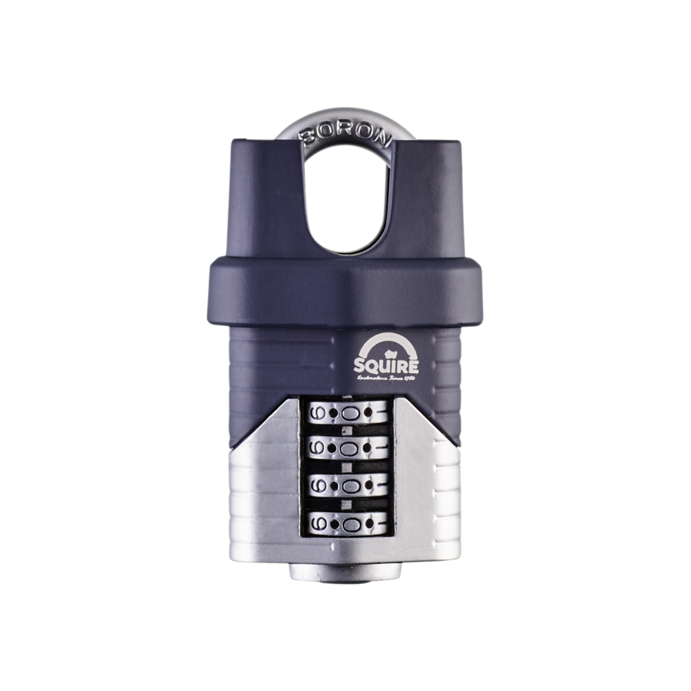 Squire 40CS Vulcan Combi Padlock Boron Closed Shackle