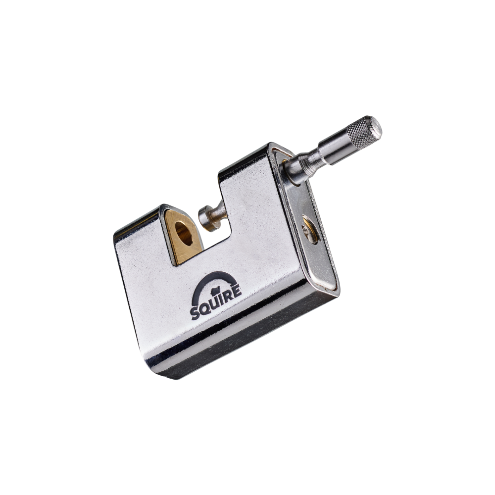 Squire ASWL2 Armoured Brass Block Lock - 80mm