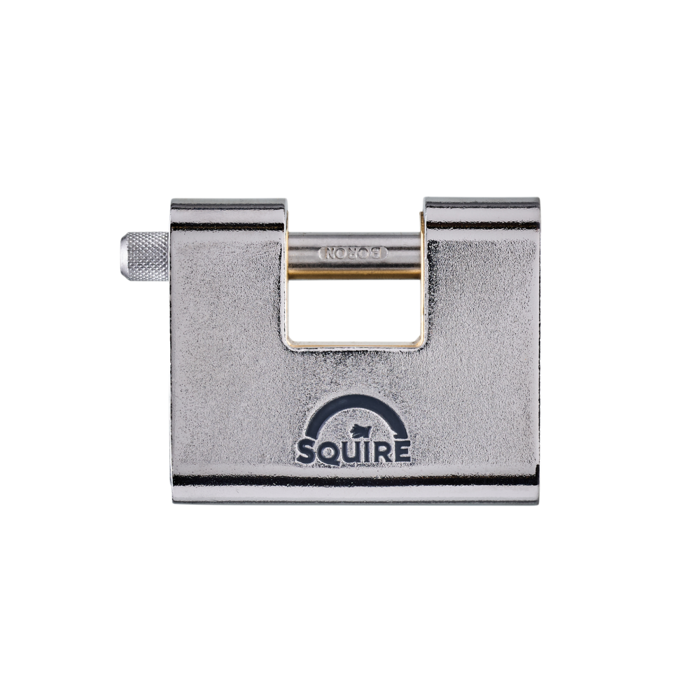 Squire ASWL2 Armoured Brass Block Lock - 80mm