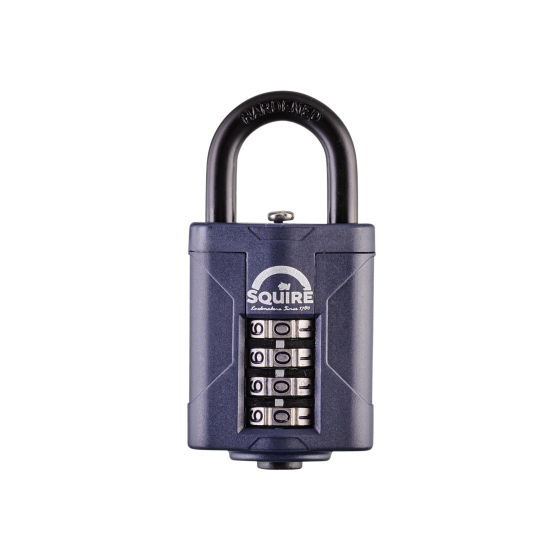 Squire CP40 Combination Padlock - Steel Open Shackle - 40mm