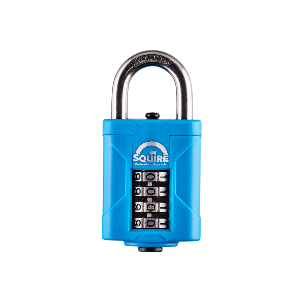Squire CP40S Combination Padlock Stainless Steel Closed Shackle - 40mm