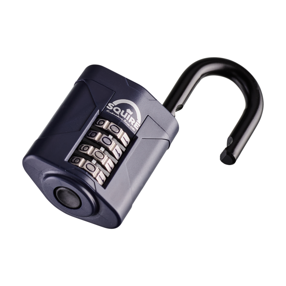 Squire CP50 Combination Padlock Steel Open Shackle - 50mm