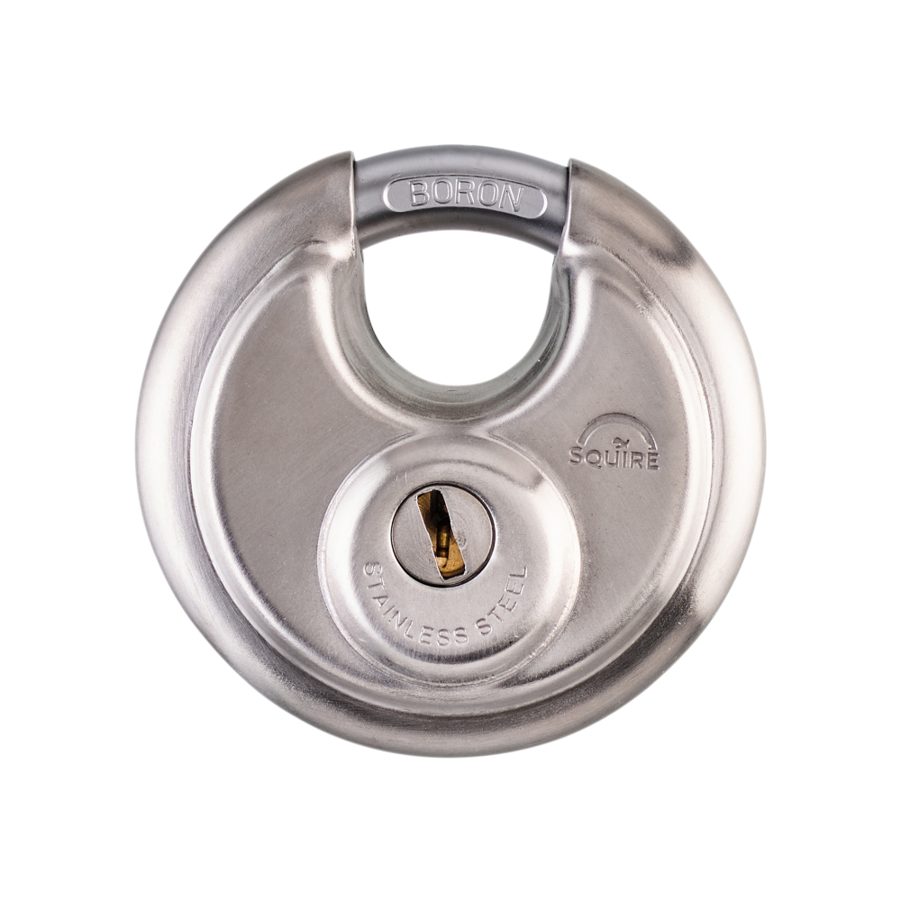 Squire DCL1 Stainless Steel Disc Padlock - 70mm