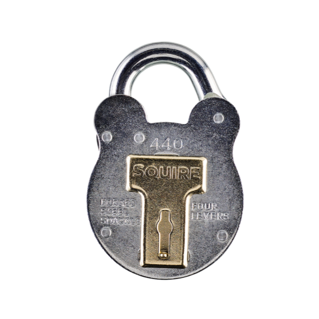 Squire Old English 4 Lever Padlock - 40mm